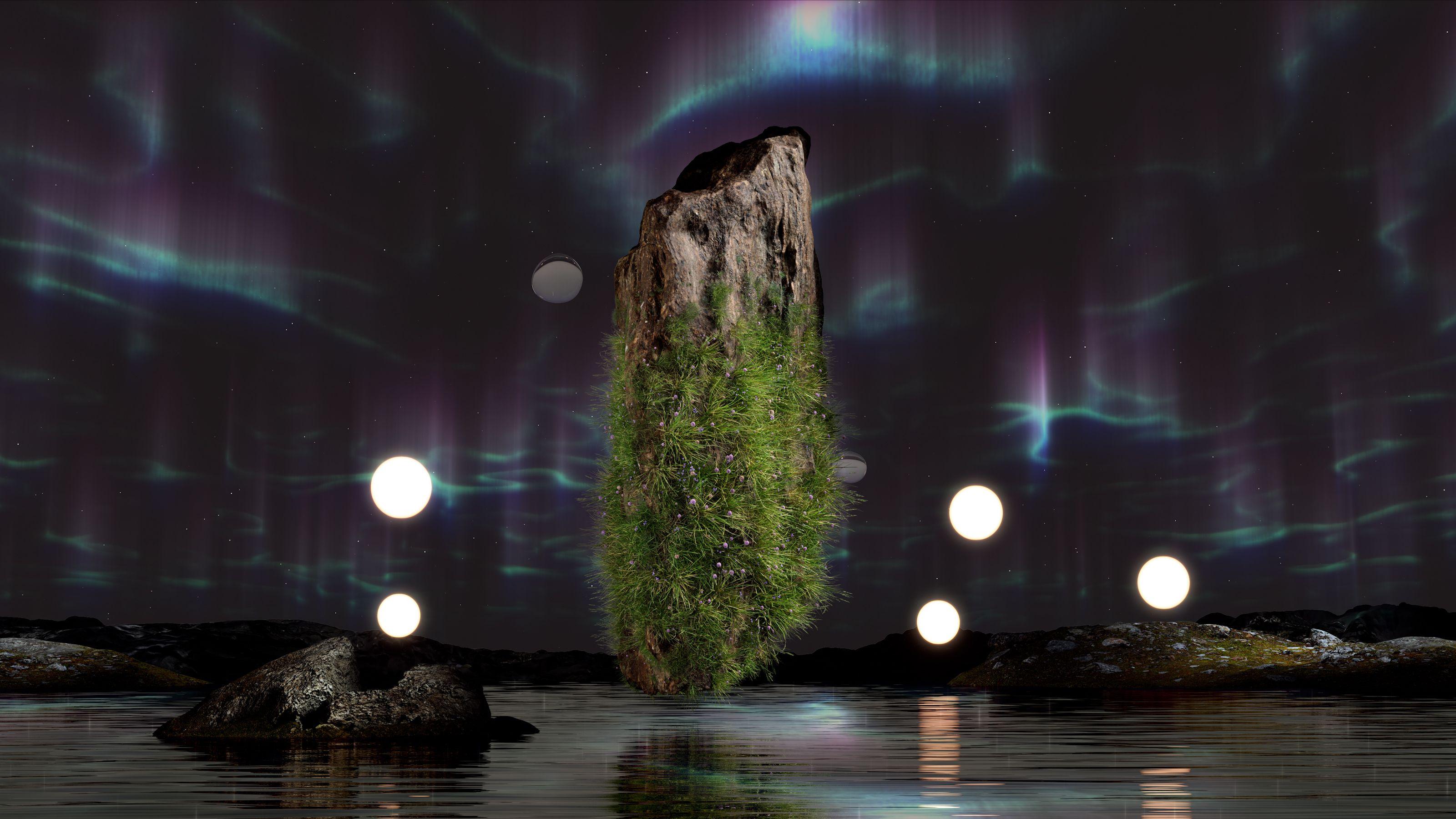 Monolith Dreams Aurora