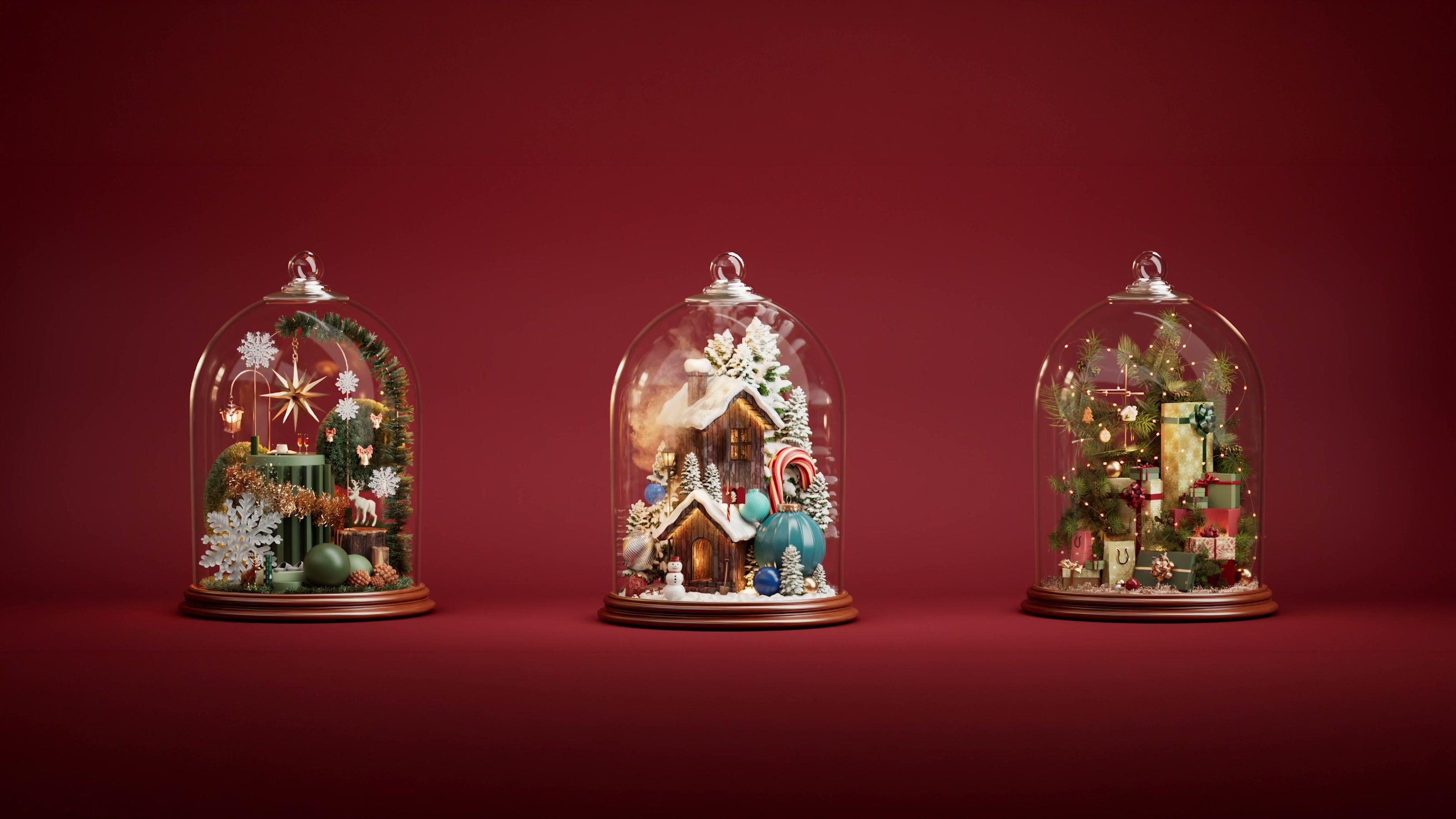Christmas Glassbells