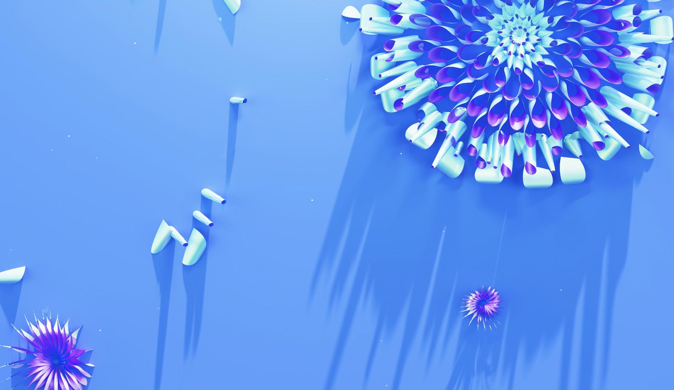 Purple Flowerdrops