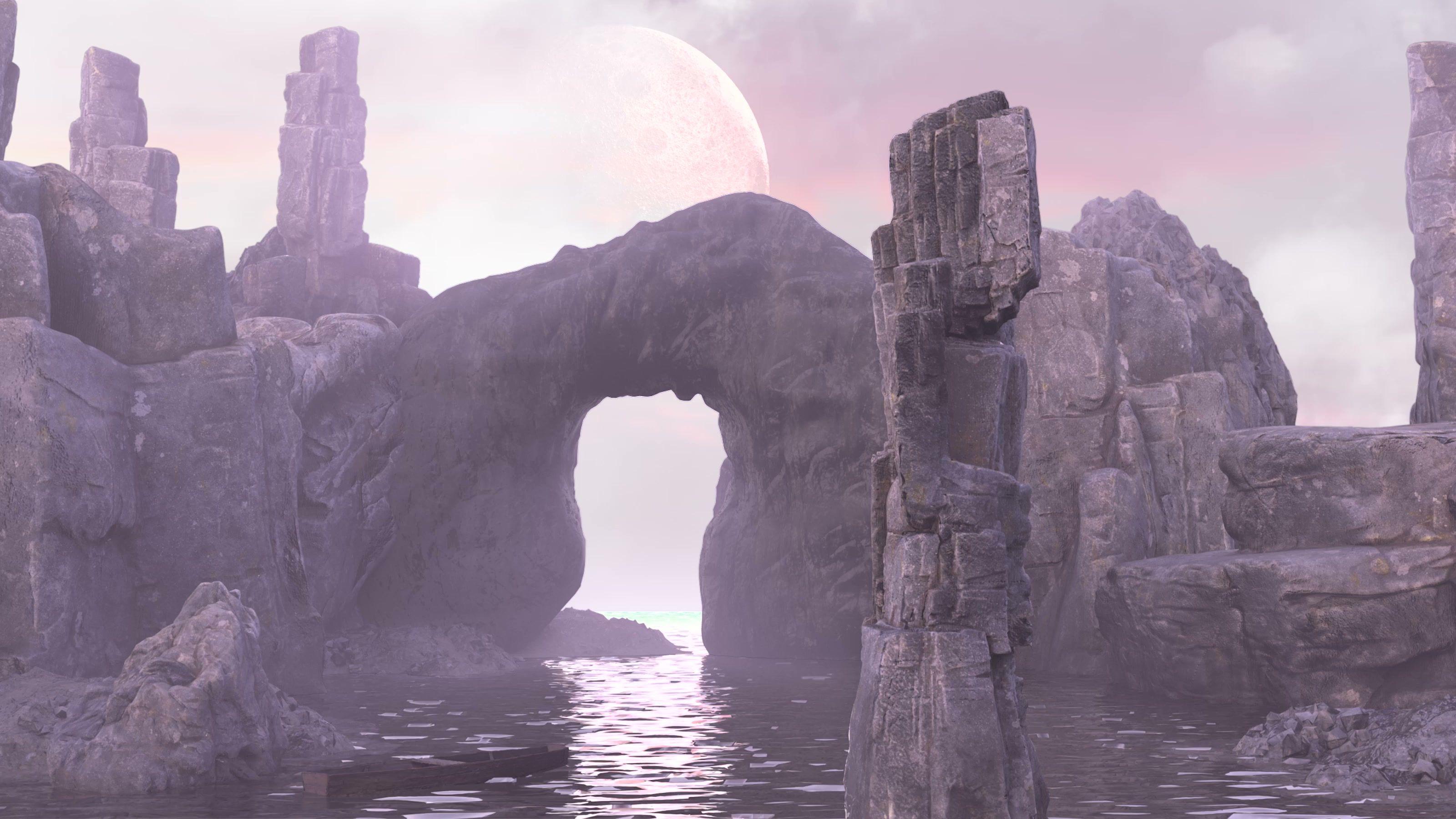 Enigmatic Cliffside