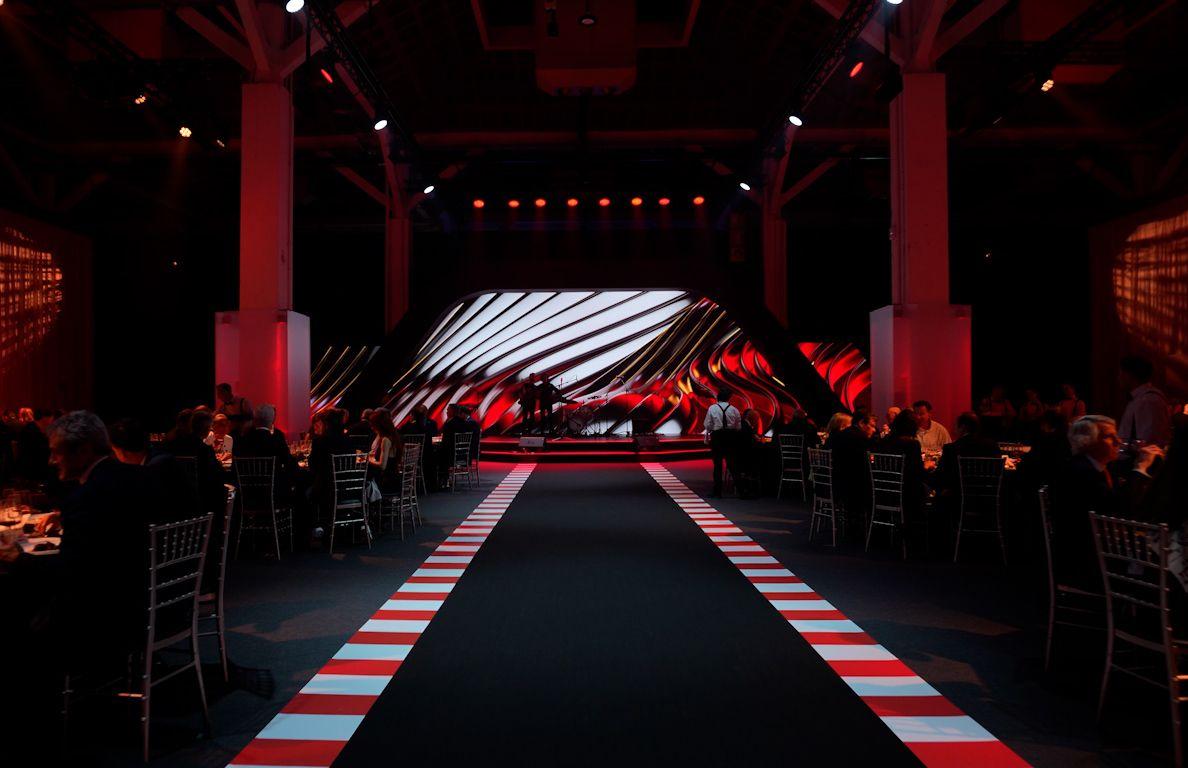 Dynamic Cloth @F1 Gala Dinner